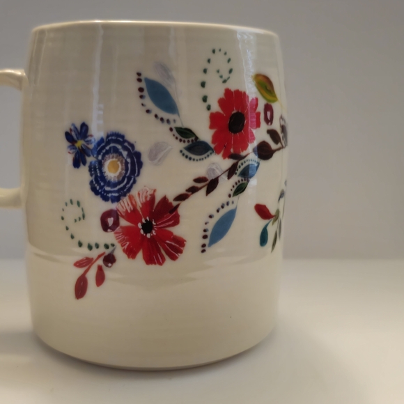 Starla M Halfmann Floral “C” Monogram Petal Palette Coffee Mug Cup - Picture 3 of 6